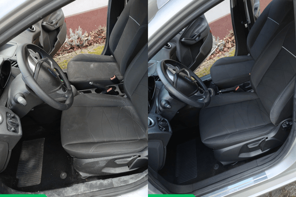 CleanLine - pranie tapicerek | Detailing wnętrz| Renowacja reflektorów — realizacja 1